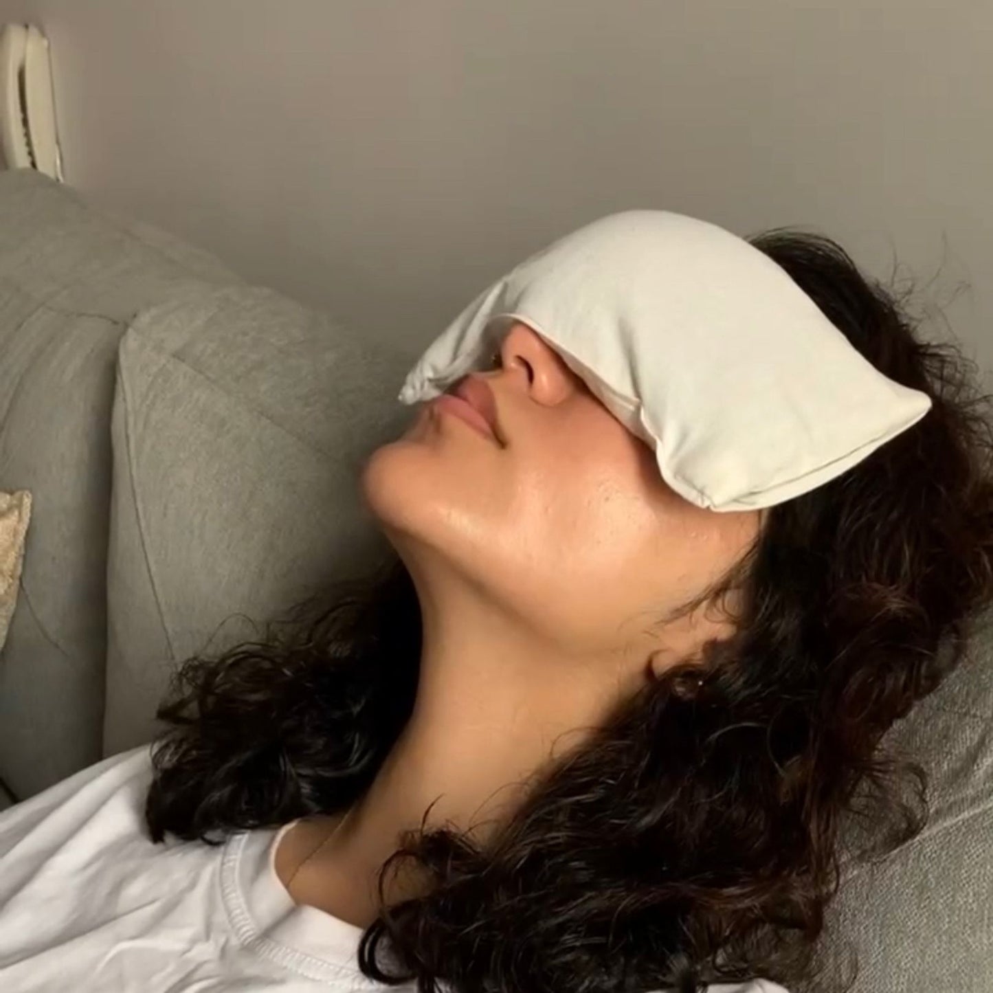 Aromatherapy Eye pillow White - 280 gms
